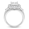 Thumbnail Image 3 of Diamond Engagement Ring 2 ct tw Princess-cut 14K White Gold