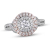 Thumbnail Image 0 of Diamond Engagement Ring 7/8 ct tw Round 14K Two-Tone Gold