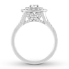 Thumbnail Image 2 of Diamond Engagement Ring 1 carat tw 14K White Gold