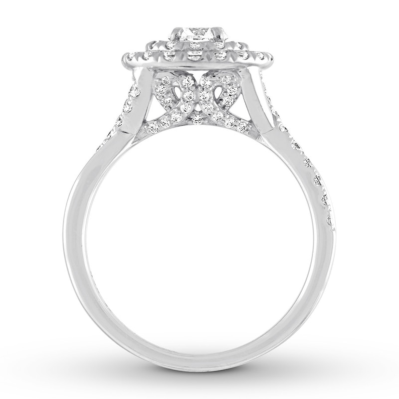 Diamond Engagement Ring 1 carat tw 14K White Gold