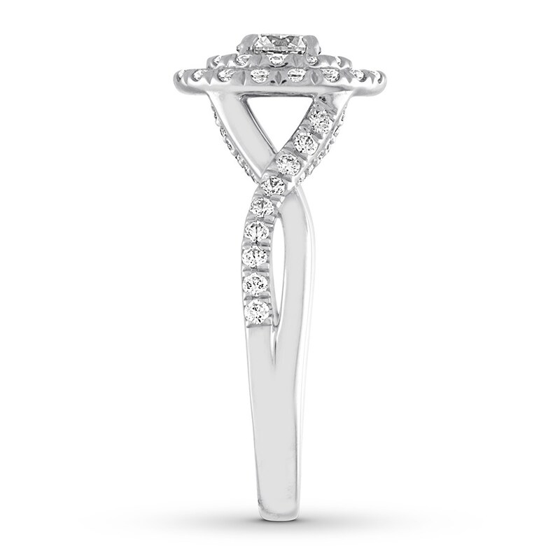Main Image 3 of Diamond Engagement Ring 1 carat tw 14K White Gold