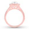 Thumbnail Image 1 of Diamond Engagement Ring 7/8 carat tw Round 14K Rose Gold