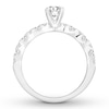 Thumbnail Image 1 of Diamond Engagement Ring 7/8 carat tw Round 14K White Gold