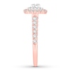 Thumbnail Image 3 of Diamond Engagement Ring 7/8 carat tw Round 14K Rose Gold