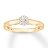 Thumbnail Image 0 of Diamond Engagement Ring 5/8 carat tw Round 14K Yellow Gold