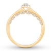 Thumbnail Image 1 of Diamond Engagement Ring 5/8 carat tw Round 14K Yellow Gold
