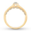 Thumbnail Image 1 of Diamond Engagement Ring 5/8 carat tw Round 14K Yellow Gold