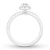 Thumbnail Image 2 of Diamond Engagement Ring 5/8 carat tw Round 14K White Gold