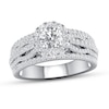 Thumbnail Image 1 of Diamond Engagement Ring 1 1/4 ct tw Round 14K White Gold
