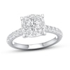 Thumbnail Image 1 of Diamond Engagement Ring 1 1/5 ct tw Round 14K White Gold