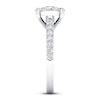 Thumbnail Image 3 of Diamond Engagement Ring 1 1/5 ct tw Round 14K White Gold