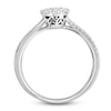 Thumbnail Image 2 of Diamond Engagement Ring 1/2 ct tw Round-Cut 14K White Gold
