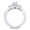 Diamond Bridal Set 1-3/4 ct tw Princess-cut 14K White Gold