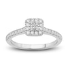 Thumbnail Image 3 of Diamond Bridal Set 5/8 ct tw Princess-cut 14K White Gold