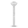 Thumbnail Image 5 of Diamond Bridal Set 5/8 ct tw Princess-cut 14K White Gold
