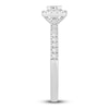 Thumbnail Image 6 of Diamond Bridal Set 5/8 ct tw Princess-cut 14K White Gold