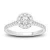 Thumbnail Image 3 of Diamond Bridal Set 5/8 ct tw Round-cut 14K White Gold