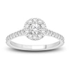 Thumbnail Image 4 of Diamond Bridal Set 5/8 ct tw Round-cut 14K White Gold