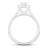 Thumbnail Image 4 of Diamond Bridal Set 5/8 ct tw Round-cut 14K White Gold