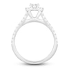 Thumbnail Image 5 of Diamond Bridal Set 5/8 ct tw Round-cut 14K White Gold