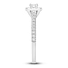 Thumbnail Image 6 of Diamond Bridal Set 5/8 ct tw Round-cut 14K White Gold