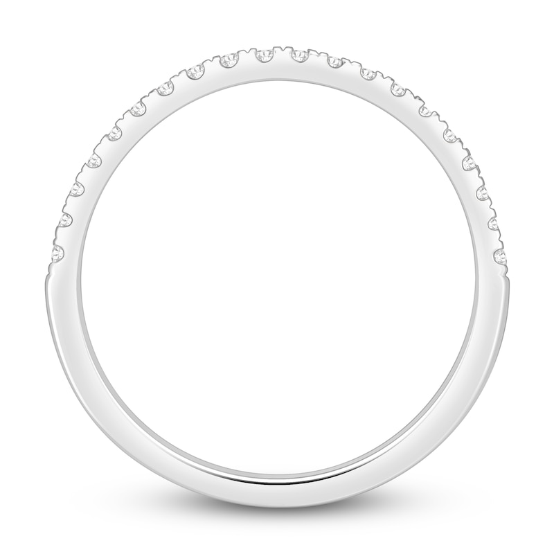 Main Image 8 of Diamond Bridal Set 5/8 ct tw Round-cut 14K White Gold