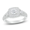 Thumbnail Image 4 of Diamond Bridal Set 7/8 ct tw Round-cut 14K White Gold
