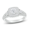 Thumbnail Image 5 of Diamond Bridal Set 7/8 ct tw Round-cut 14K White Gold