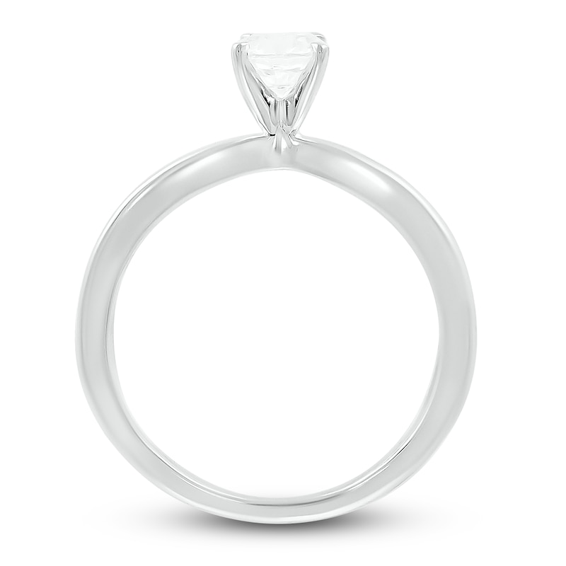 Main Image 7 of Diamond Bridal Set 7/8 ct tw Round-cut 14K White Gold