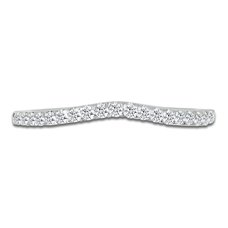 Main Image 10 of Diamond Bridal Set 7/8 ct tw Round-cut 14K White Gold