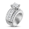Thumbnail Image 1 of Diamond Engagement Ring 3-1/2 ct tw Princess/Round 14K White Gold