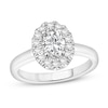 Thumbnail Image 1 of Diamond Engagement Ring 1/2 ct tw Round 14K White Gold