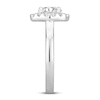 Thumbnail Image 3 of Diamond Engagement Ring 1/2 ct tw Round 14K White Gold