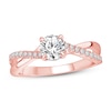 Thumbnail Image 1 of Diamond Engagement Ring 1 ct tw Round 14K Rose Gold