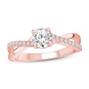 Thumbnail Image 0 of Diamond Engagement Ring 1 ct tw Round 14K Rose Gold