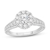 Diamond Engagement Ring 1 3/8 ct tw Round 14K White Gold