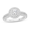 Thumbnail Image 0 of Diamond Engagement Ring 7/8 ct tw Round 14K White Gold