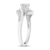 Thumbnail Image 2 of Three-Stone Diamond Engagement Ring 7/8 ct tw Round 14K White Gold