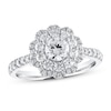 Thumbnail Image 1 of Diamond Engagement Ring 1 1/8 ct tw Round 14K White Gold