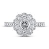 Thumbnail Image 2 of Diamond Engagement Ring 1 1/8 ct tw Round 14K White Gold