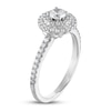 Thumbnail Image 1 of Diamond Engagement Ring 5/8 ct tw Round 14K White Gold