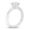 Thumbnail Image 2 of Lab-Grown Diamond Ring 1 ct tw Round 14K White Gold (SI2/F)
