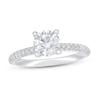 Thumbnail Image 0 of Lab-Created Diamond Engagement Ring 1 1/8 ct tw Round 14K White Gold