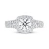 Thumbnail Image 3 of Lab-Grown Diamond Ring 2 ct tw Round 14K White Gold