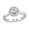 Thumbnail Image 0 of Diamond Engagement Ring 1 ct tw ideal-cut 18K White Gold