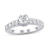 Thumbnail Image 0 of Diamond Engagement Ring 1-1/4 ct tw ideal-cut 18K White Gold