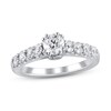 Thumbnail Image 0 of Diamond Engagement Ring 1-1/4 ct tw ideal-cut 18K White Gold