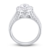 Thumbnail Image 3 of Diamond Engagement Ring 2-1/4 ct tw Round 14K White Gold