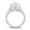 Thumbnail Image 4 of Diamond Engagement Ring 2-1/4 ct tw Round 14K White Gold