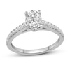 Thumbnail Image 0 of Diamond Engagement Ring 3/4 ct tw Round 14K White Gold
